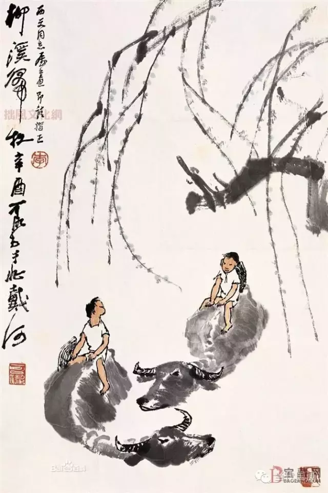 李可染一生創(chuàng)作作品1000件，市場拍了8000件，90%是假的